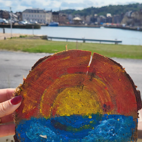 Atelier peinture sur bois